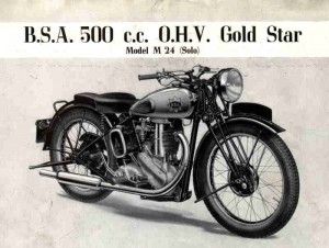 BSA Goldstar 1938 500cc M24
