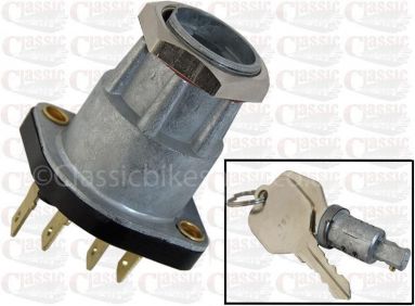 Lucas 30608 Ignition switch barrel with lock and keys