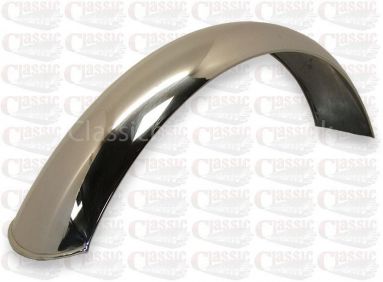 Stainless Steel Front Mudguard 19" Inch Wheel