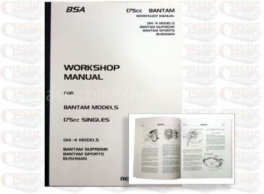 BSA Bantam D14 Workshop Manual