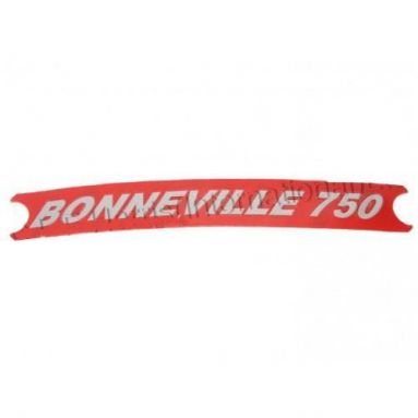 Triumph Transfer Vermilion 'Bonneville  750' OEM: 60-4148