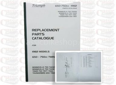 Triumph 750cc Parts Book