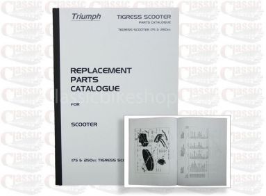 Triumph Tigress 175.250cc Parts Book