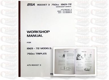 BSA Rocket 3 Workshop Manual
