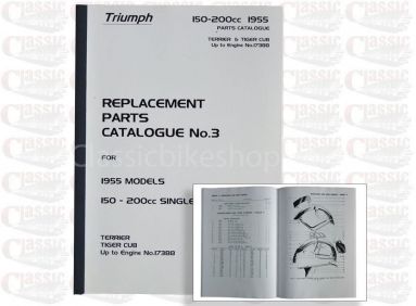 Triumph 1955 T20 Parts Book