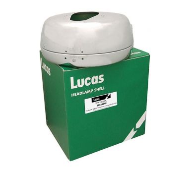 Lucas 7" Zoll Flat Back Scheinwerfergehäuse ohne Warnleuchte oder Switch.