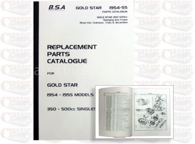BSA 1954/55 Gold Star 350-500cc Swing Arm