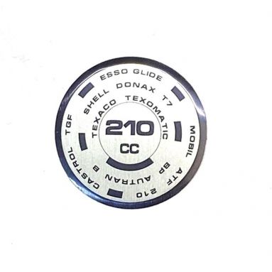 Triumph T160 Fork Top Nut Decal