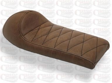 Universal Brown Humped Cafe Racer Seat