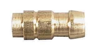 Durite Crimp On Brass Bullet Connector For 1mm Cable/ 10 in Pack