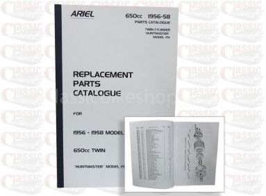 Ariel 1956-58 FH Twin Parts Book