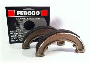 Ferodo Brake Shoes FSB919 Triumph 7" Inch Full Width 3TA/5TA/ T120/ T150/ BSA A75 QD Bolt On
