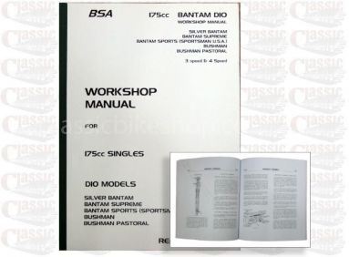BSA Bantam D10 Workshop Manual