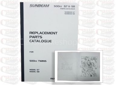 Sunbeam 1955 S7, S8 Parts Book