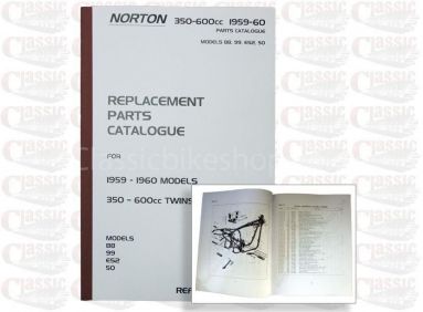 Norton 1959-60 88, 99, ES2, 50 Parts Book