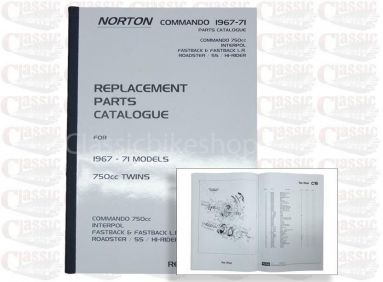 Norton 1969-71 750 Commando Parts Book