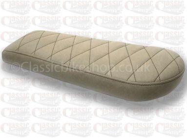 Universal Scramble Seat with Lipped Tail Pale Brown / Cream Beige