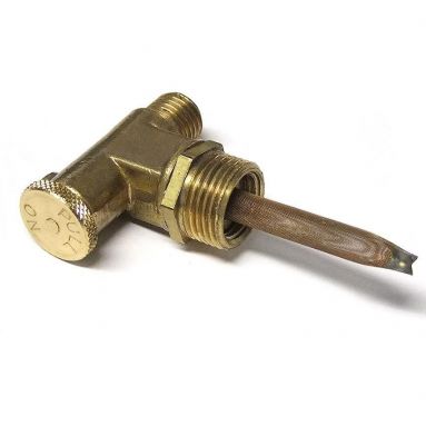 Brass pull type tap 3/8 x 7/16 thread