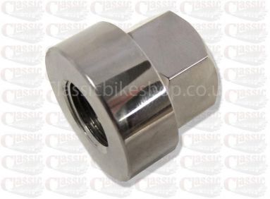 BSA A10/ B31 Spindle Nut Q/D Type Stainless Steel
