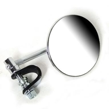 Clamp-on Mirror 3.3/4'' Stem Chrome