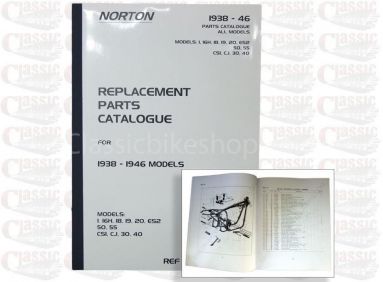 Norton 1938-46 All Models Parts Book