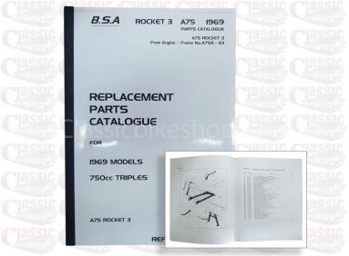 BSA 1969 Rocket 3 Parts Book