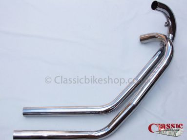 BSA A10 Swept Back Exhaust Pipes