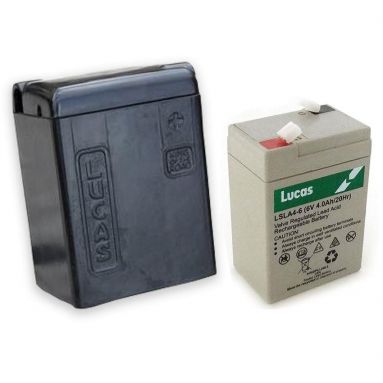 Lucas 'King Of The Road' Battery Case with 6V Dry Cell Battery