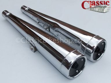 Honda CX500 Silencers Left and Right Handed
