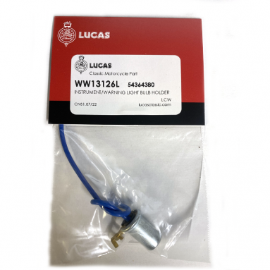 Lucas Classic instrument warning light bulb holder OEM: LU54364380