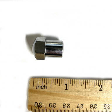 BSA/ Triumph OIF Headlamp Bracket Wire Stay Lower Sleeve Nut (1971-73) OEM: 21-2062