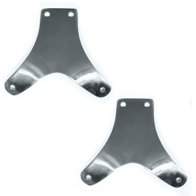 Pair Of Y Brackets For Manx Mudguard And Roadholder Fork Legs