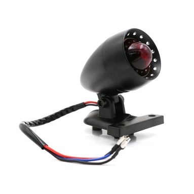 Universal Black Bullet LED Stop and Tail Light