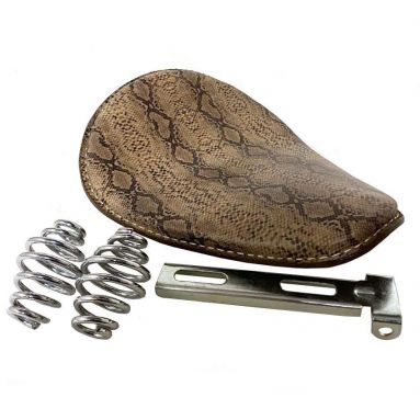 Snake Skin Solo Bobber Seat with Springs