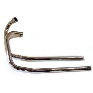Yamaha XS650 Low Level Chrome plated Exhaust Pipes