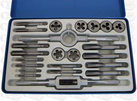 Whitworth tap and die set 23pc