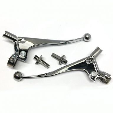 1'' Inch handlebar levers c/w adjusters