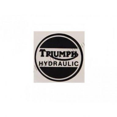 Triumph Hydraulisk Mærkat For Caliper Cover
