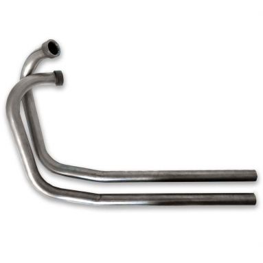 Yamaha low Level Plain Metal Exhaust Pipes