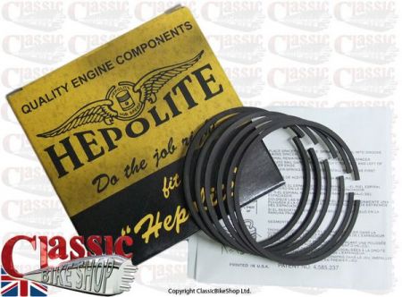 Hepolite Piston Ring Set BSA A10 650cc  R3650 +040''
