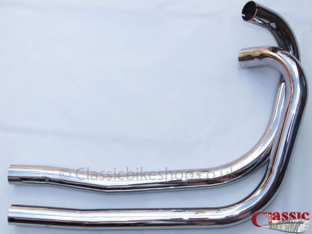 Triumph Speedtwin 1939-1952 Exhaust Pipes