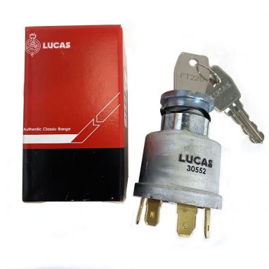 Lucas Ignition switch, 4 position with lock and Keys